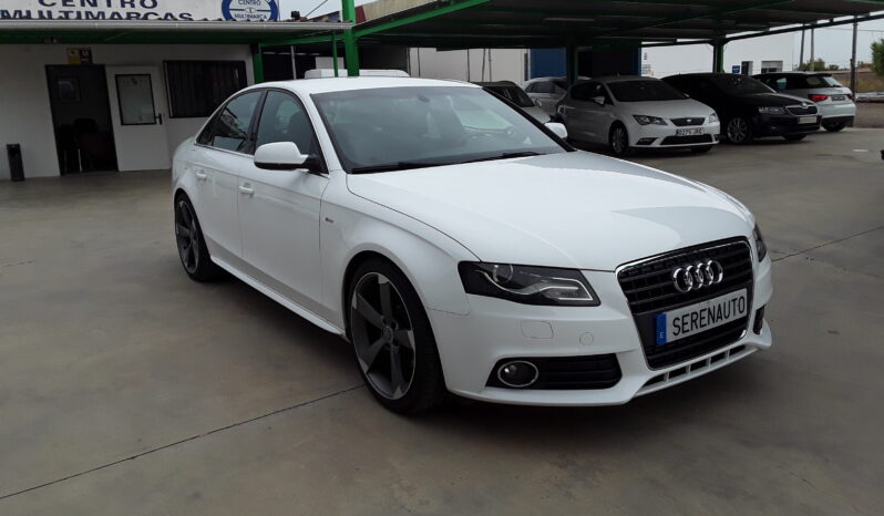 AUDI A4 SLINE 2.0 TDI 140CV lleno